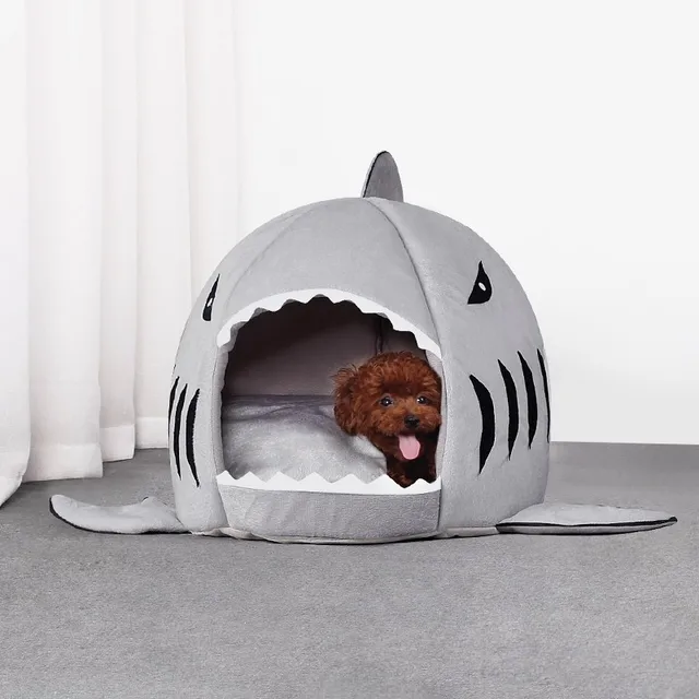Shark Cat Bed 5
