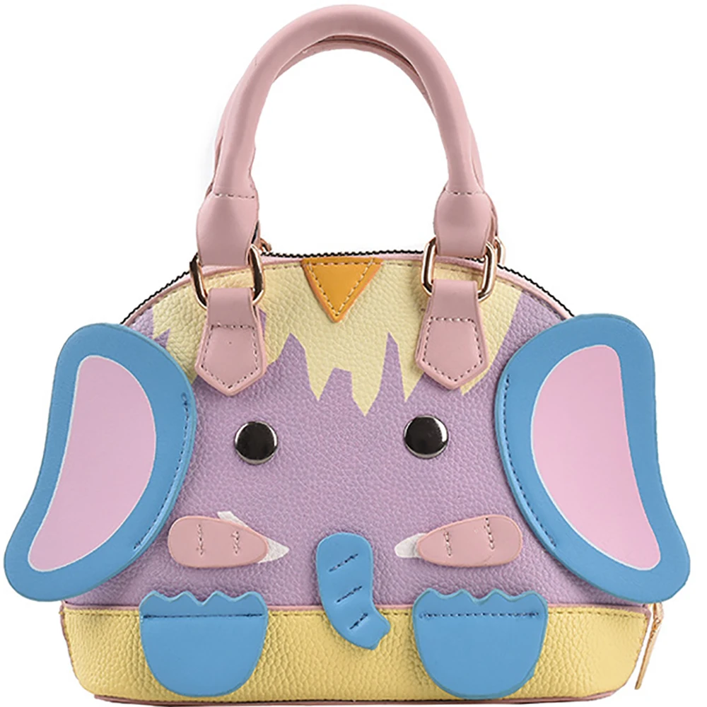 2021 Summer Women Shoulder Bags Cartoon Cute Elephants Handbag Female Luxury Designer Crossbody Bag  Ladies Shopper Pearl Flaps