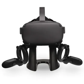 

VR Stand Headset Display Holder And Station For Oculus- Rift S Oculus- Quest Headset Press Controller