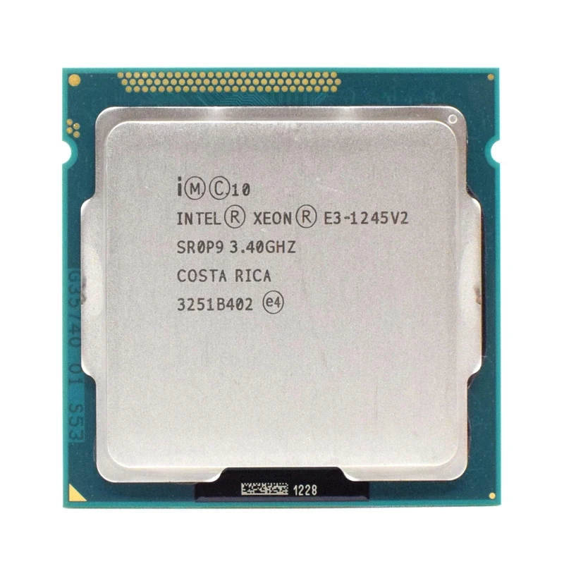 Процессор intel Xeon E3 1245 V2 3 4 ГГц ядра LGA 1155 8 Мб SR0P9 1245V2 | Компьютеры и офис