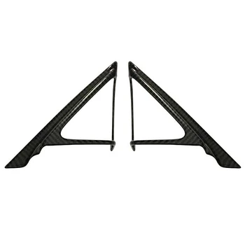 

New Carbon Fiber Abs Car Door Front a Pillar Cover Trim Frame for Honda Accord 2018-2019