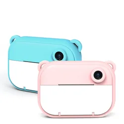Appareil Photo numérique instantané sans fil pour enfants, wi fi, avec papier Photo thermique, 1080P, pouces, idéal comme cadeau d'anniversaire ou de noël 