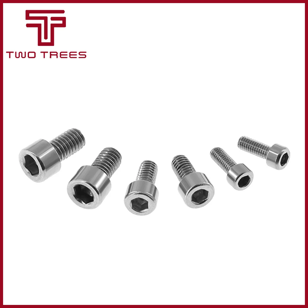 M3 M4 M5 DIN912 304 Stainless Steel Hexagon Socket Head Cap Screws Inner Hex Socket Bolt Metric Thread 3D printer part parts (2)