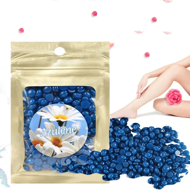 

25g/Bag Wax beans No Strip Depilatory Hot Film Hard Wax Pellet Waxing Bikini Face Legs Body Hair Removal Bean For Women Men