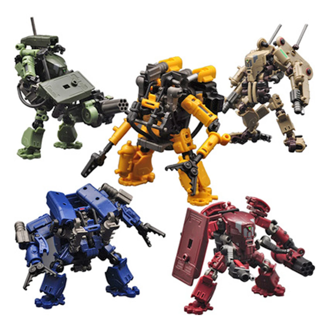 Сборная модель сделай сам Mecha 8 см 1:60 Инженерная техника строительные комплекты