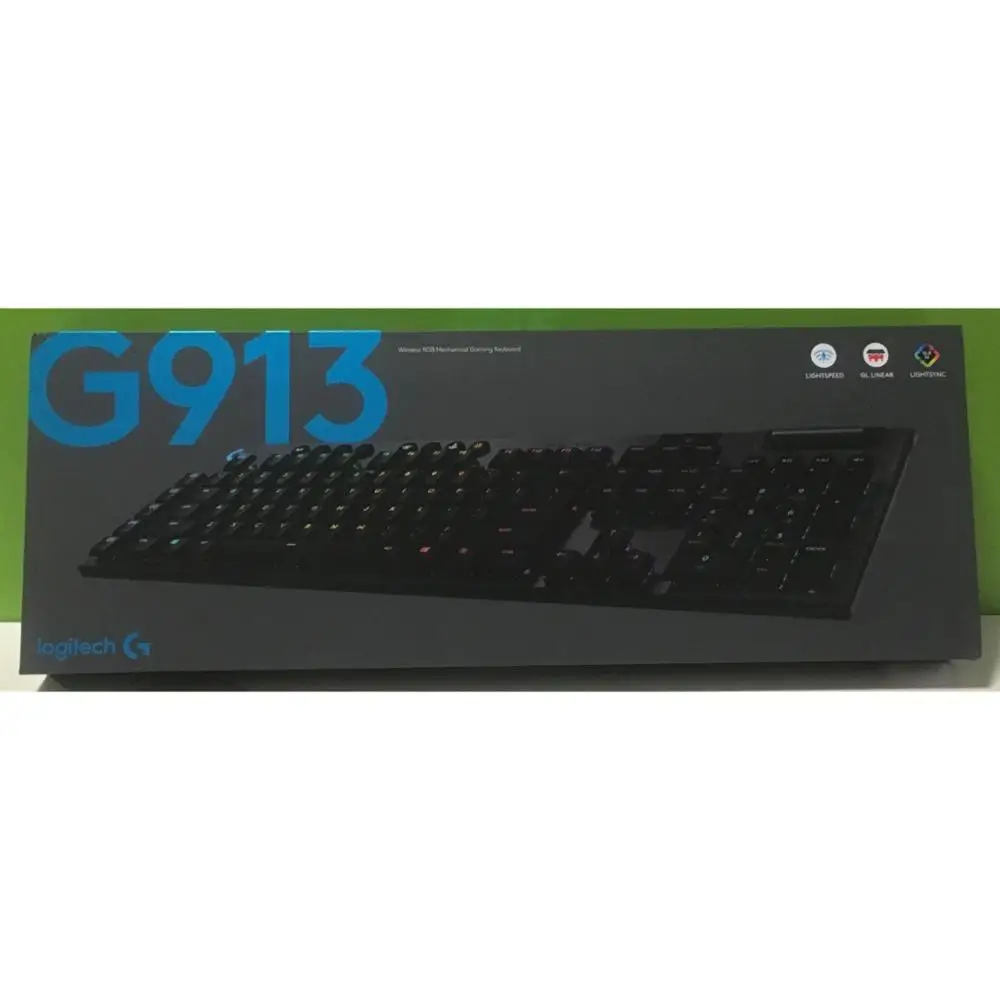 Беспроводная Механическая игровая клавиатура Logitech G913 LIGHTSPEED Bluetooth RGB подсветка