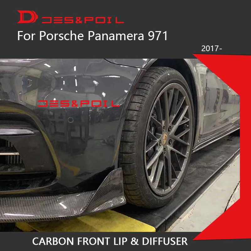 Для Porsche 971 Panamera 4 4s углеродное волокно губа-накладка задний диффузор выхлопные наконечники комплект корпуса 2017-2019 гибрид Для Porsche 971 Panamera 4 4s углеродное волокно губа-накладка задний диффузор выхлопные наконечники комплект корпуса 2017-2019 гибрид