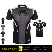 ММА футболка мужские спортивные майки боксерская рубашка с принтом компрессионная быстросохнущая Муай Тай предориан джиу джицу одежда для бокса