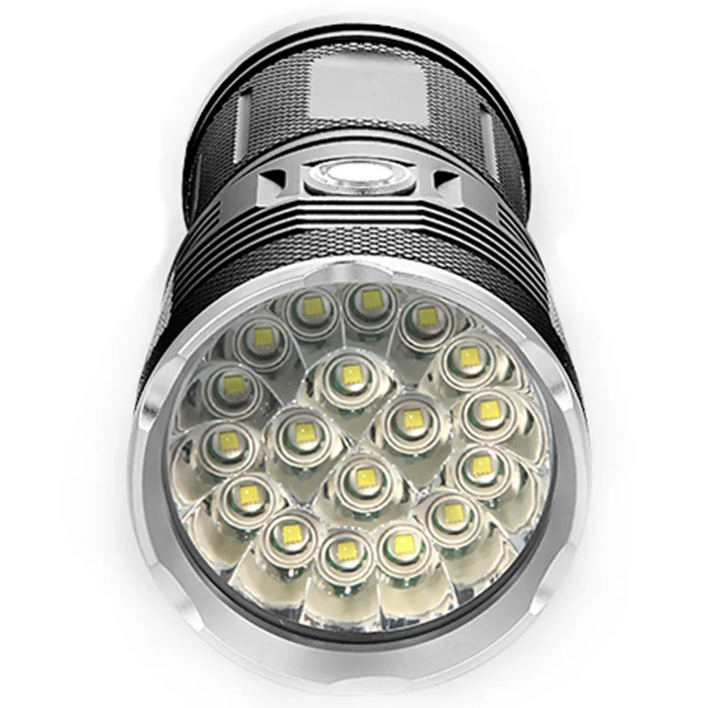 

72000Lums High Powerful Led Flashlight T6 Led Torch Flash Light Waterproof Searchlight Lamp,18