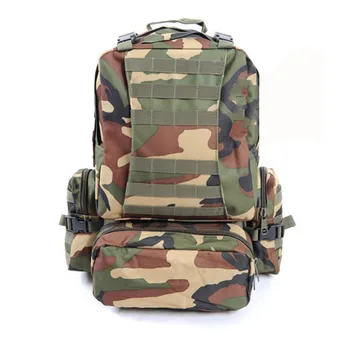 

55L Outdoor Military Multifunctional Molle Tactical Backpack Oxford Sports Camping Hiking Bag