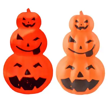 

1 Set 2 Pcs Halloween Pumpkin Light Decorative Lighted Pumpkins (Orange)