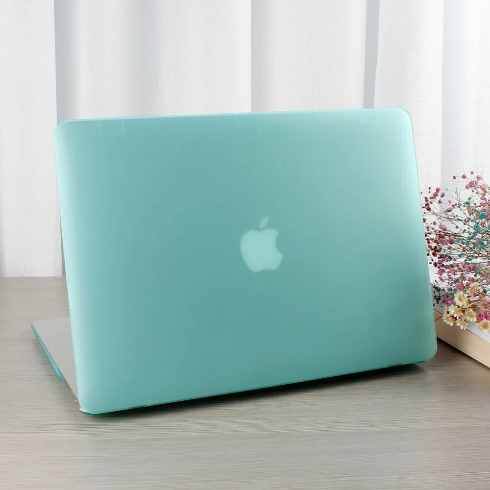 Новый матовый чехол для ноутбука + защита экрана (подарок) клавиатуры Apple Macbook Pro