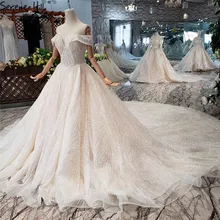 Серен Хилл Милое сексуальное роскошное большое трианское свадебное платье с бисером и пайетками высококачественное свадебное платье настоящая фотография на заказ