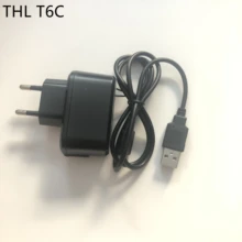 THL T6C Новое дорожное зарядное устройство+ USB кабель USB линия для THL T6C MTK6580 четырехъядерный 5,0 дюймовый 854x480 смартфон