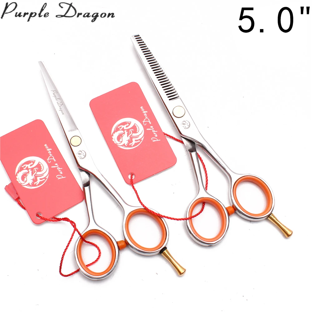 Professional Hair Scissors Z1017 4.5" 5" 5.5" JP Steel Barber Shear Thinning Shears Hair Cutting Scissors Detachable Finger Rest