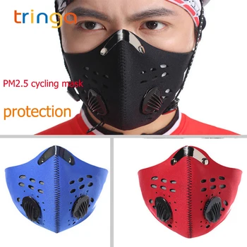 

Protective Mask Anit-fog Breathable PM2.5 Dust Mask Activated Carbon Filter Anti-Pollution Outdoor Running Cycling Face Mask
