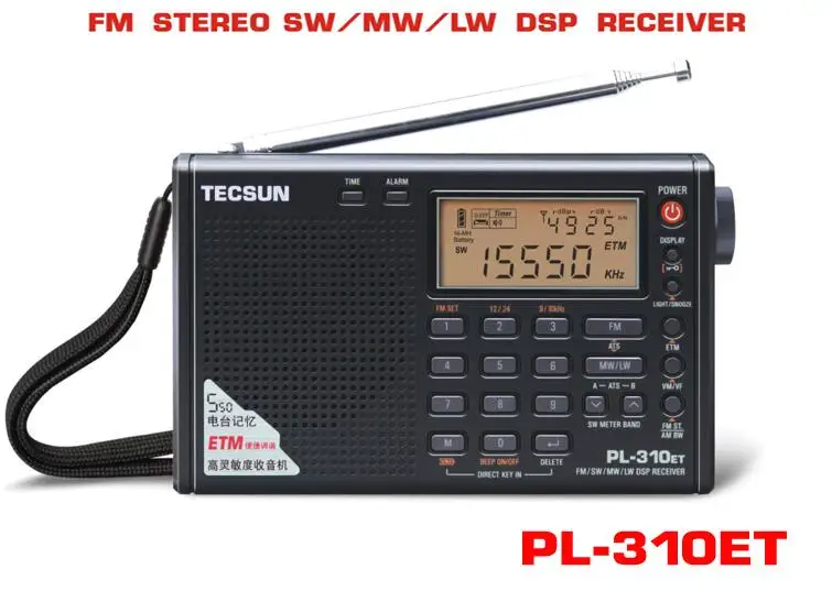 Original Tecsun PL-310ET Full Band Radio Digital