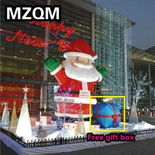 Juegos надувные Мультяшные наружные рекламные надувные рождественские украшения надувной Санта Снеговик Клаус