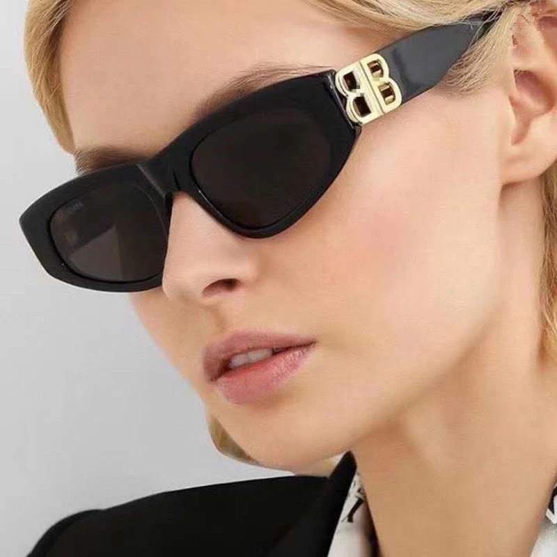 Retro Brand Cat Eye Steampunk Sunglasses Women Men 2021 Luxury Design Vintage Classic Sexy Sun Glasses Lady Shades UV400 Eyewear purple sunglasses