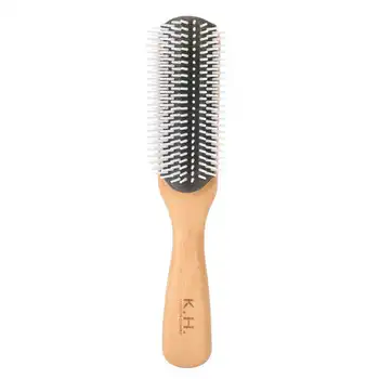 

Fashionable Styling Comb Anti-Static Curly Hair Comb Wooden Massager Hairdressing Hair Brush Hair Salon Barber Accessories