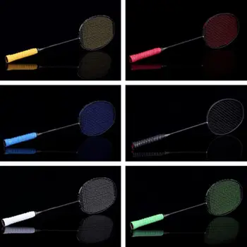 

1PCS Professional Badminton Racket Ultralight 4U Carbon 19-26LBS Offensive Badminton Racket Racquet Training With Line Hand Glue
