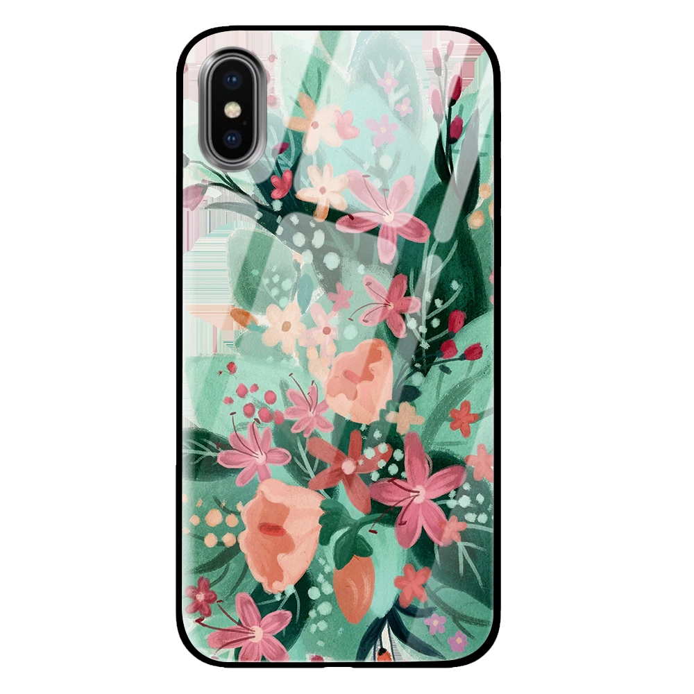 Роскошные Чехлы из закаленного стекла Cool joy для samsung Galaxy S10 S8 S9 Plus Note 8 9 - Цвет: 10