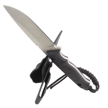 

MASALONG Full Tang Tactical Hunting Fishing Tools Fixed Blade Straight Knife A2 Steel With Kydex Sheath Kni108