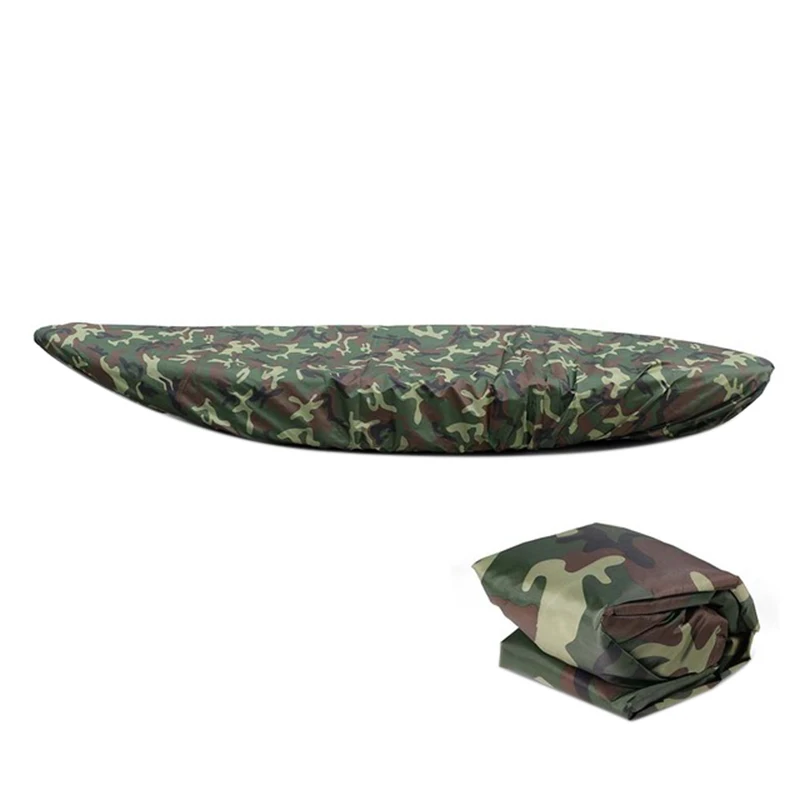 

Kayak Universal Protective Cover Canoe Boat Waterproof Anti-Uv Camouflage Dust Cover