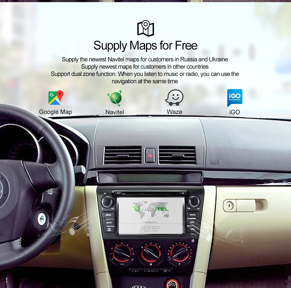 Asottu android 9,0 автомобильный dvd для Mazda 3 2004 2005 2006 2007 2008 2009 Автомобиль Радио gps навигации