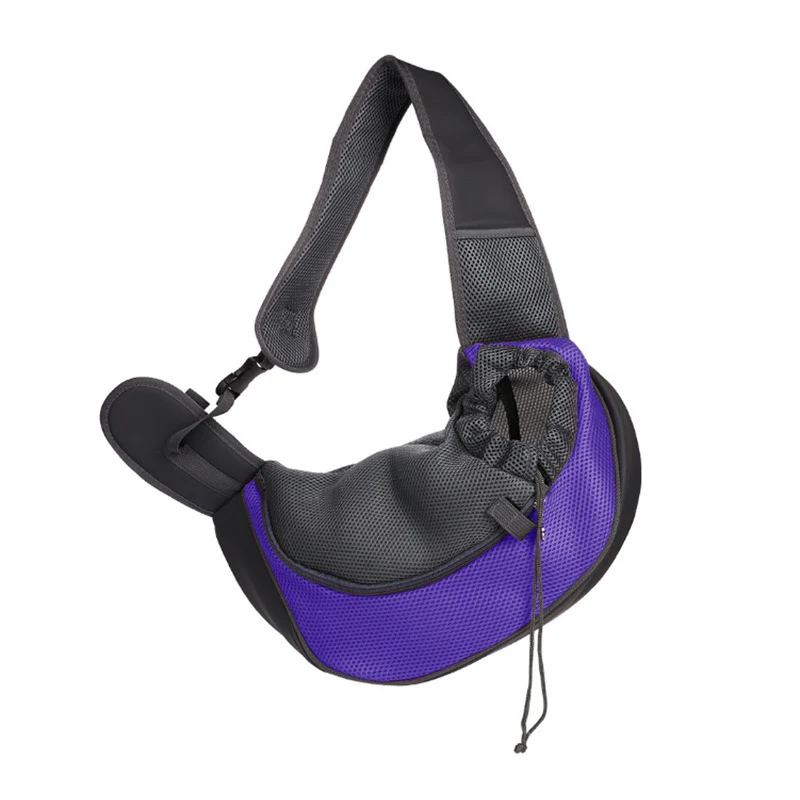 Pouch High Quality 1PC Mesh Shoulder Bag Outdoor Comfortable Single Shoulder Bag Puppy Carrier Pet Travel Handbag Travel Tote