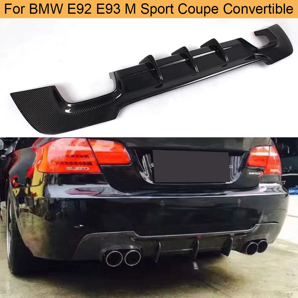 2006-2013 BMW 3 Series E92 335i M-Tech Sports Bumper Carbon Fiber Diffuser