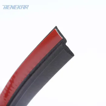 

Benekar Z Type 3M Car Door Seal Trim Filler Adhesive High Density Seal Strip Noise Insulation Car Rubber Seal