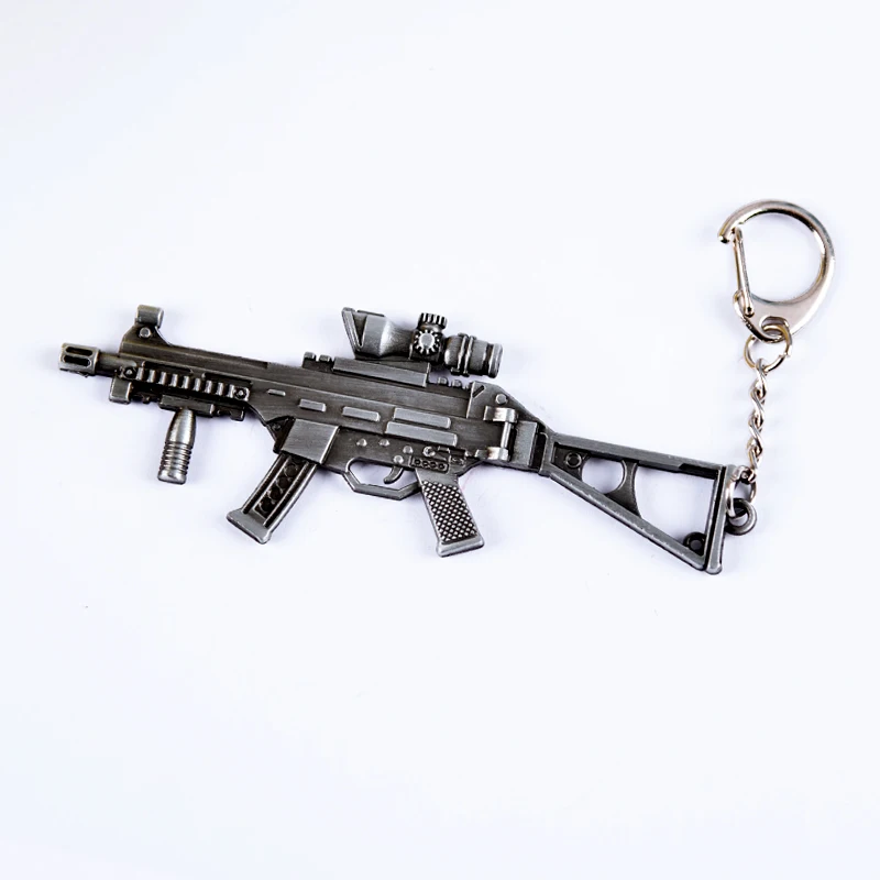 Vicney Shooting Game PUBG брелок Снайпер/ружье/шрам/Ak47/98k крутой для мужчин пистолеты брелки