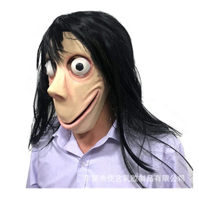 FAROOT маска для Хэллоуина игры в Смерти MOMO Без взрыва стиль страшный натуральный