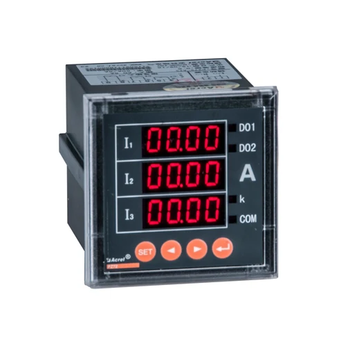 

smart Three Phase Ammeter panel current meter PZ72L-AI3