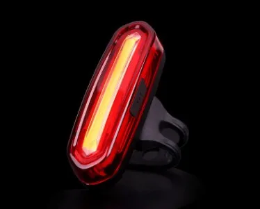 white light 120LumensUSB перезаряжаемая велосипедная задняя фара для велосипеда светодиодный фонарь Водонепроницаемый горный велосипед дорожный велосипед лампа для фары заднего света для велосипеда - Color: white light