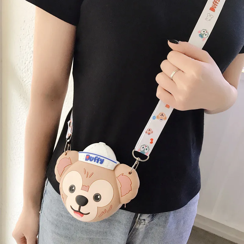Универсальная сумка кошелек Duffy bear для кошелька airpods губная помада на плечо