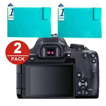 

2x LCD Screen Protector Protection Film for Canon EOS Rebel T8i (EOS 850D / EOS Kiss X10i) M200 Digital Camera