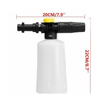 

Good Quality PA66 750ml Pressure Washer Gun Sprayer Car Foamer Wash Bottle