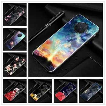 

For Oppo Ace 2 Case 6.55'' Cover Temepred Glass Hard Back Cover for Oppo Ace2 Case PDHM00 Protective Fundas for OPPOAce2 Coque