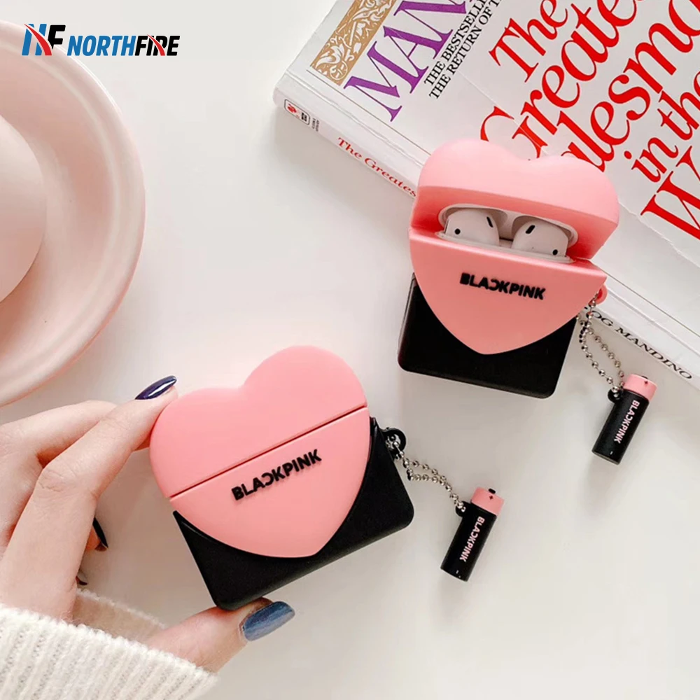 3D силиконовый чехол для наушников AirPods 1 2 Чехол Apple Airpods 3 Pro Earburd зарядный коробка +