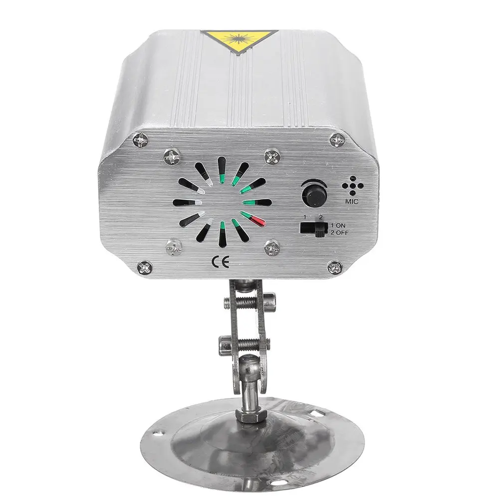 LED Laser Projector Stage Light Voice Control Music Rhythm Flash Light DJ Disco Club Dancing Party Stage Effect Lighting Quality