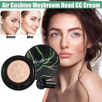 

New Mushroom Head Make up Air Cushion Moisturizing Foundation Cosmetics Natural Cream BB Air-permeable Brightening Makeup J6Y5