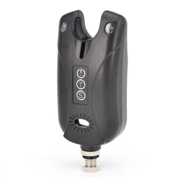 

Fishing Bite Alarms Fishing Receiver Sound Alert LED Alarm Indicator Adjustable Tone Volume Fishing Throwing Rod Fishing Alarm