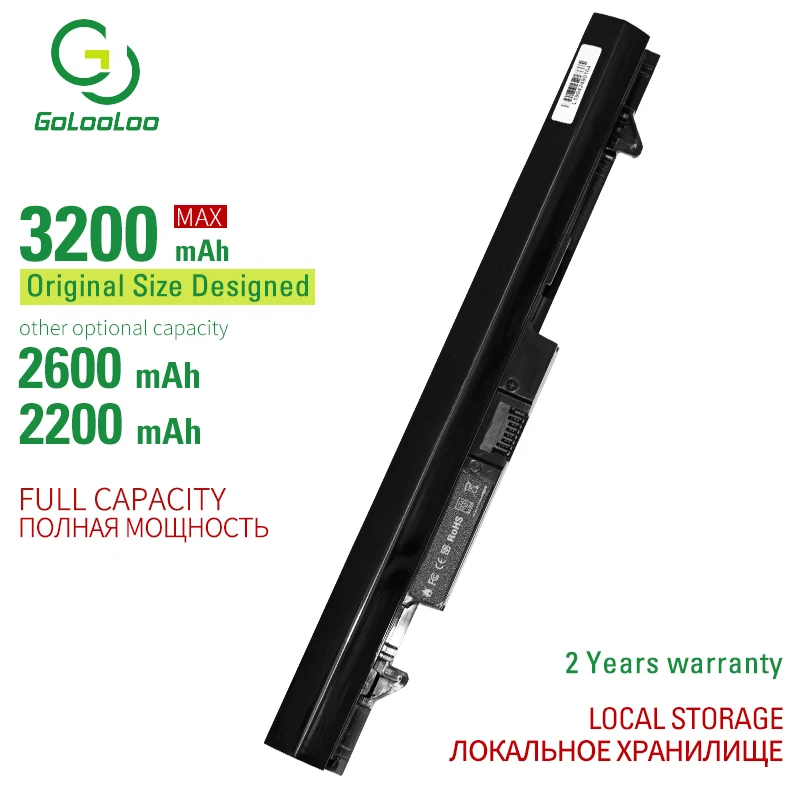 Gololoo 4 ячейки Аккумулятор для ноутбука Hp ProBook 430G 430 G2 H6L28AA H6L28ET HSTNN-IB4L RA04 | Компьютеры