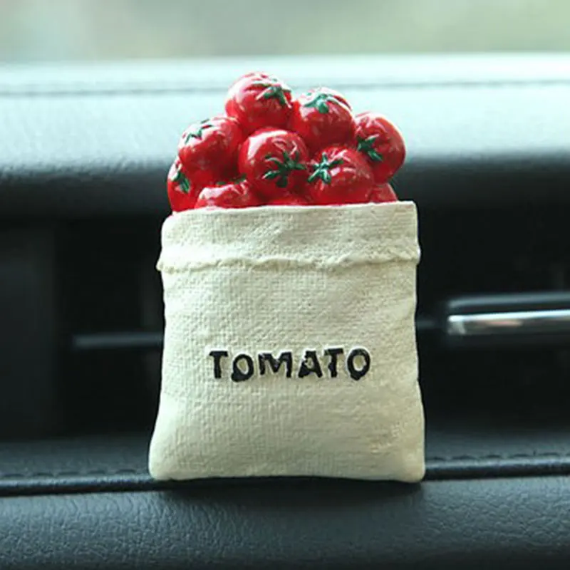 Дезодоранты орнамент духи грузовик для EBay двигатели - Color Name: tomato
