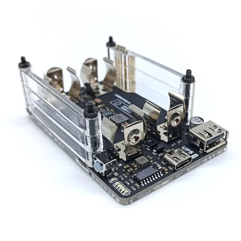Новый UPS 18650 Lite Power HAT доска с батареей Обнаружение электричества для Raspberry Pi 4B 3B +