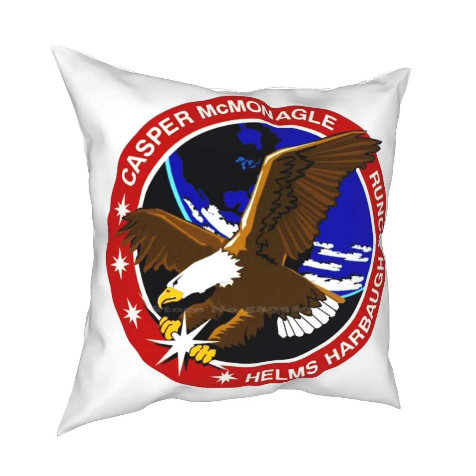 Sts 54 Mission Logo Home Sofa Car Waist Throw Federa Shuttle Space Shuttle Logo Patch Sts 54 Sts Challenger Space