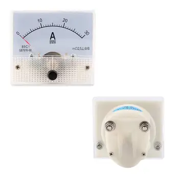 

Current Meter 0-30A DC Work Without Shunt Analog Amperemeter