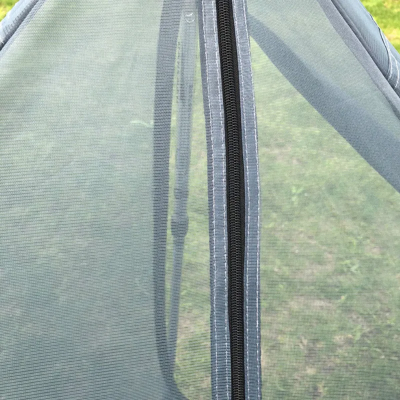 Single Person Travel Tent Dual Layer Windproof Rainproof Tent with Mosquito Net 4 Season Tent Outdoor Beach Camping Supplies (3)